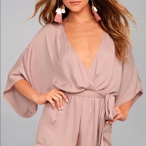 Mauve Romper